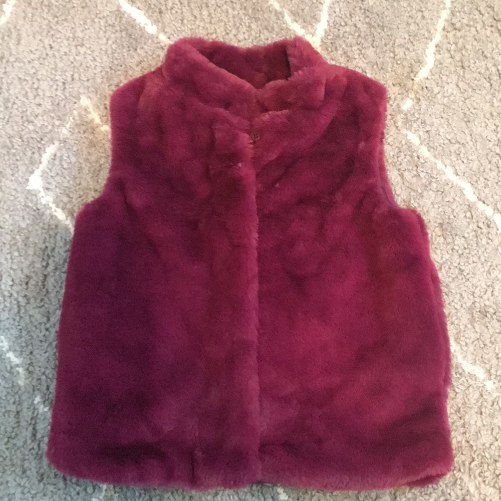 Soft Maroon Vest!